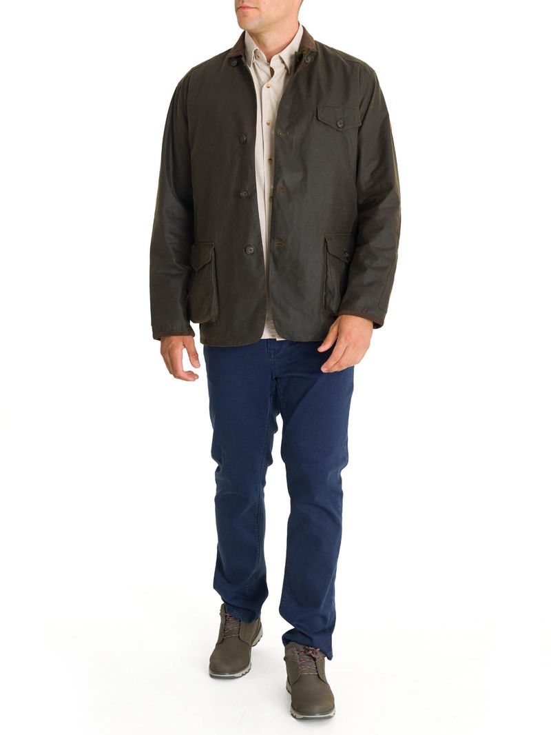 Chaqueta-Wax-Hombre-Claswax-Verde-Rockford
