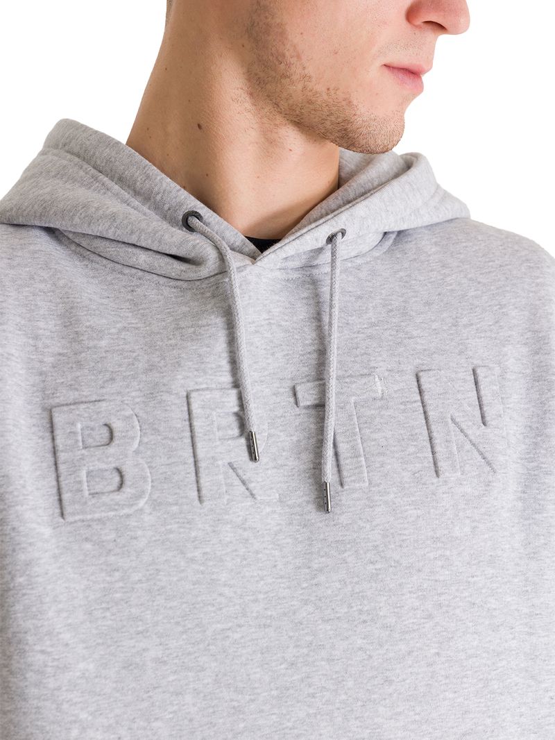 Poleron Hombre 3D BRTN Gris Burton
