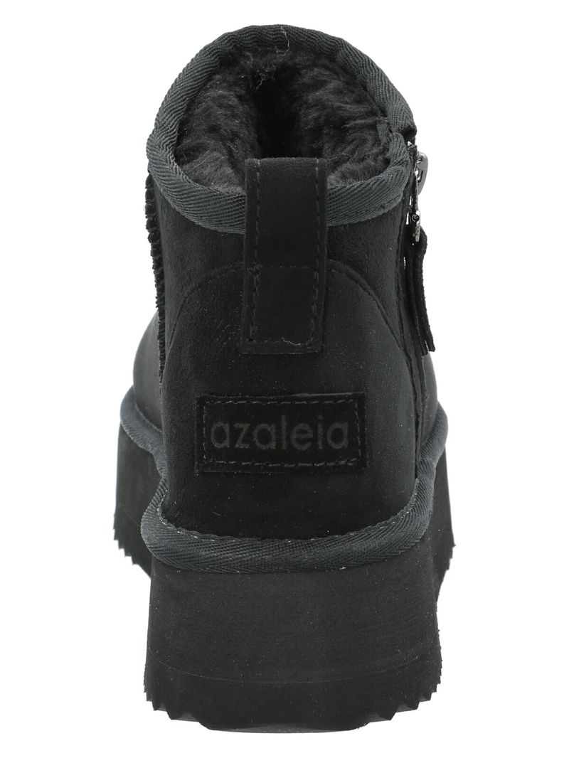 Botín Mujer Freeze Negro Azaleia