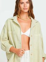 Sobrecamisa Mujer Stoked On You Verde Billabong