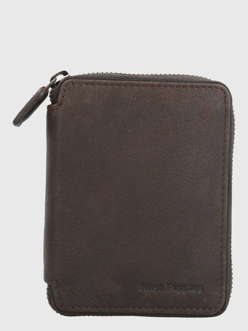 Billetera-Cuero-Mujer-Th-Mackay-Zip-Cafe-Hush-Puppies
