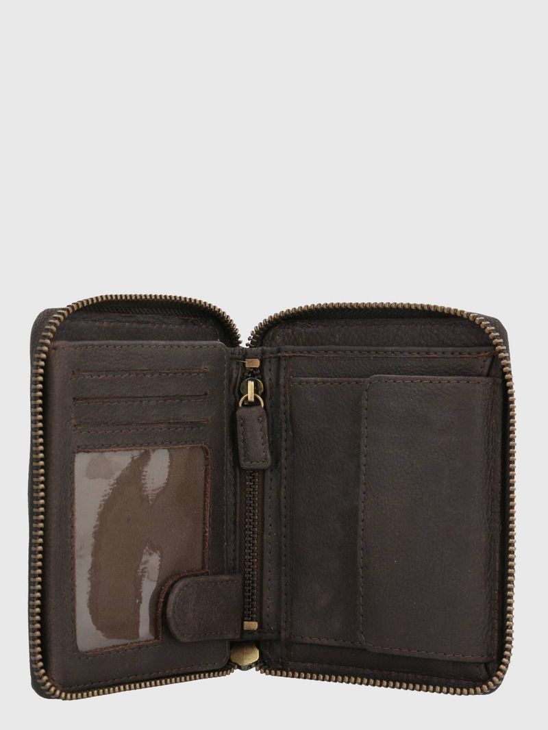 Billetera-Cuero-Mujer-Th-Mackay-Zip-Cafe-Hush-Puppies