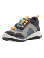 Zapatilla Cuero Niño Fastland Azul