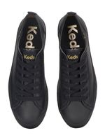 Zapatilla triple up Cuero Negra