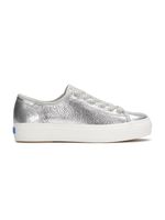Zapatilla Triple Kick Cuero Metálica
