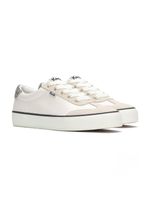 Zapatilla Jump Kick Cuero Beige