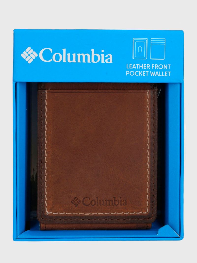 Billetera Front Pocket Café Columbia