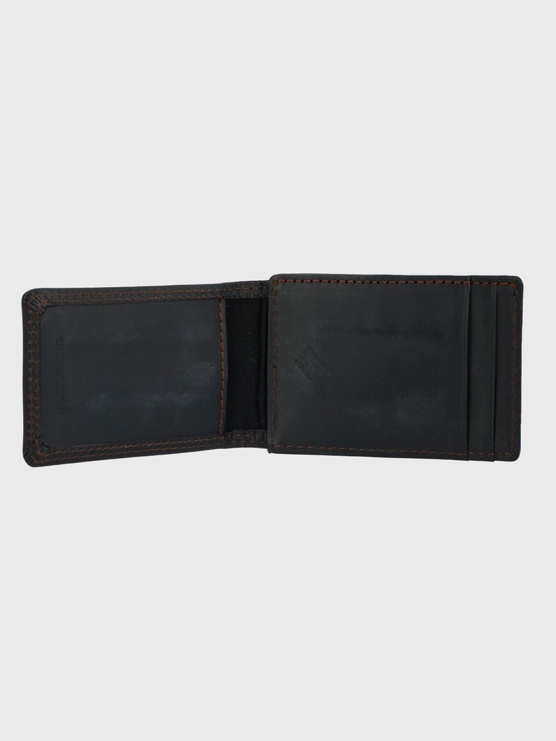 Billetera Rfid Wide Magnetic Negro Columbia