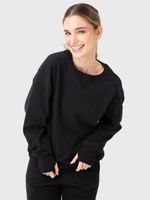 Polerón Mujer Gloria Negro Bsoul