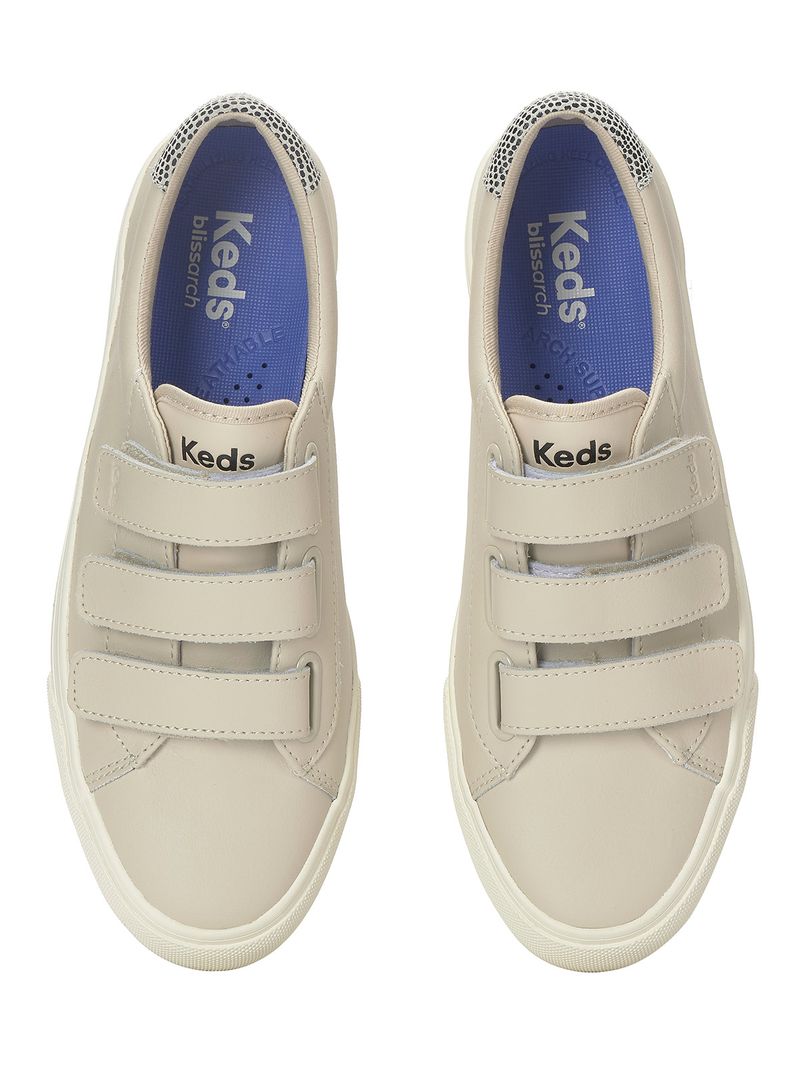 Zapatilla Jump Kick V Lthr Beige