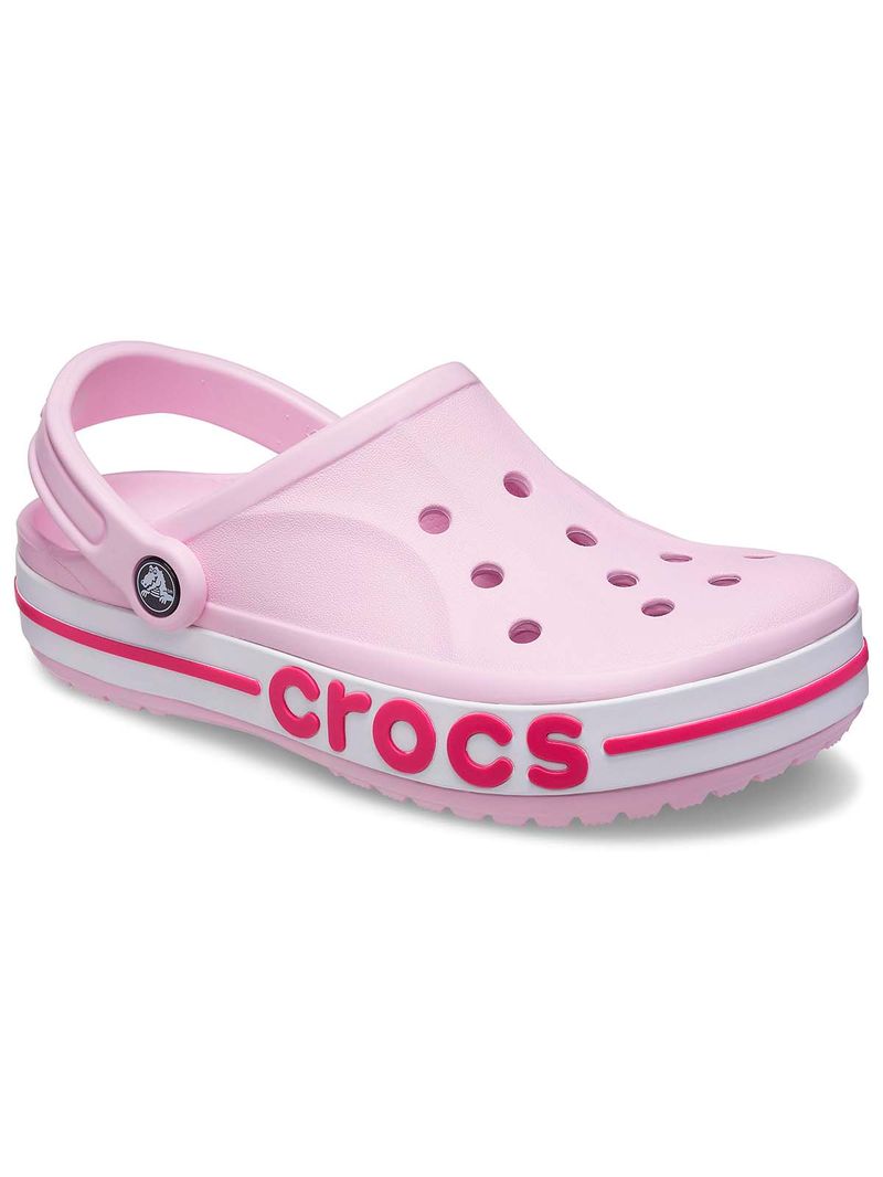 Zueco Unisex Bayaband Clog Rosado Crocs