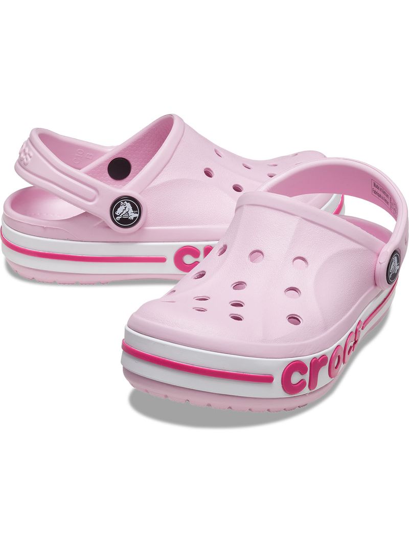 Zueco-Niño-Bayaband-Clog-K-Rosado-Crocs