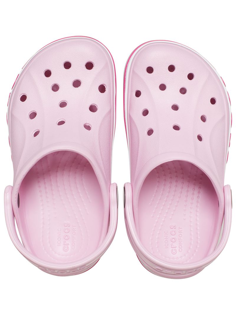 Zueco-Niño-Bayaband-Clog-K-Rosado-Crocs
