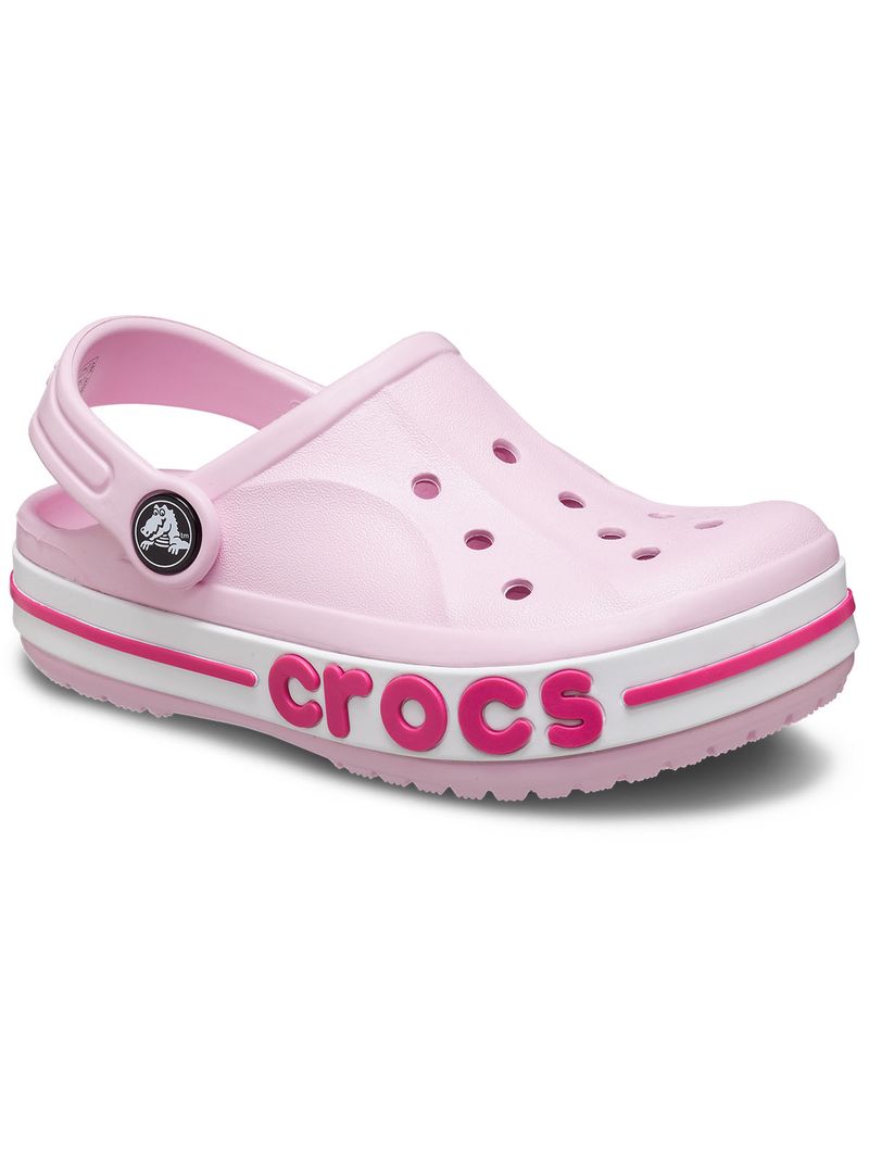 Zueco-Niño-Bayaband-Clog-K-Rosado-Crocs