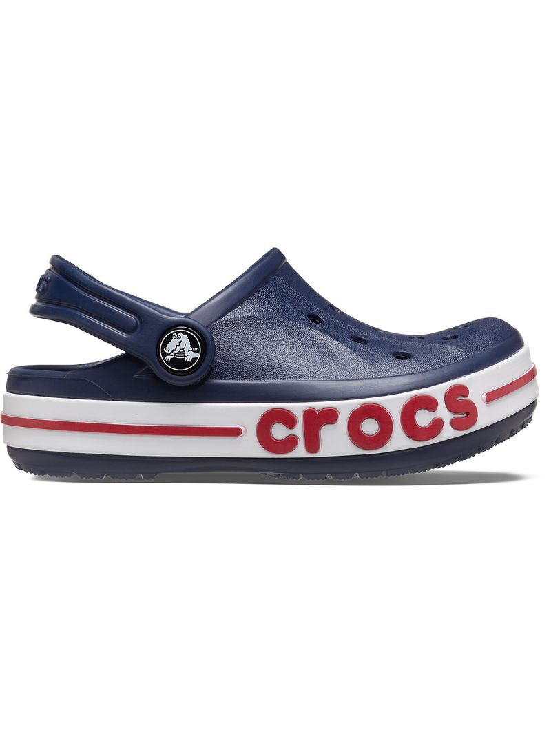 Zueco-Niño-Bayaband-Clog-K-Azul-Crocs