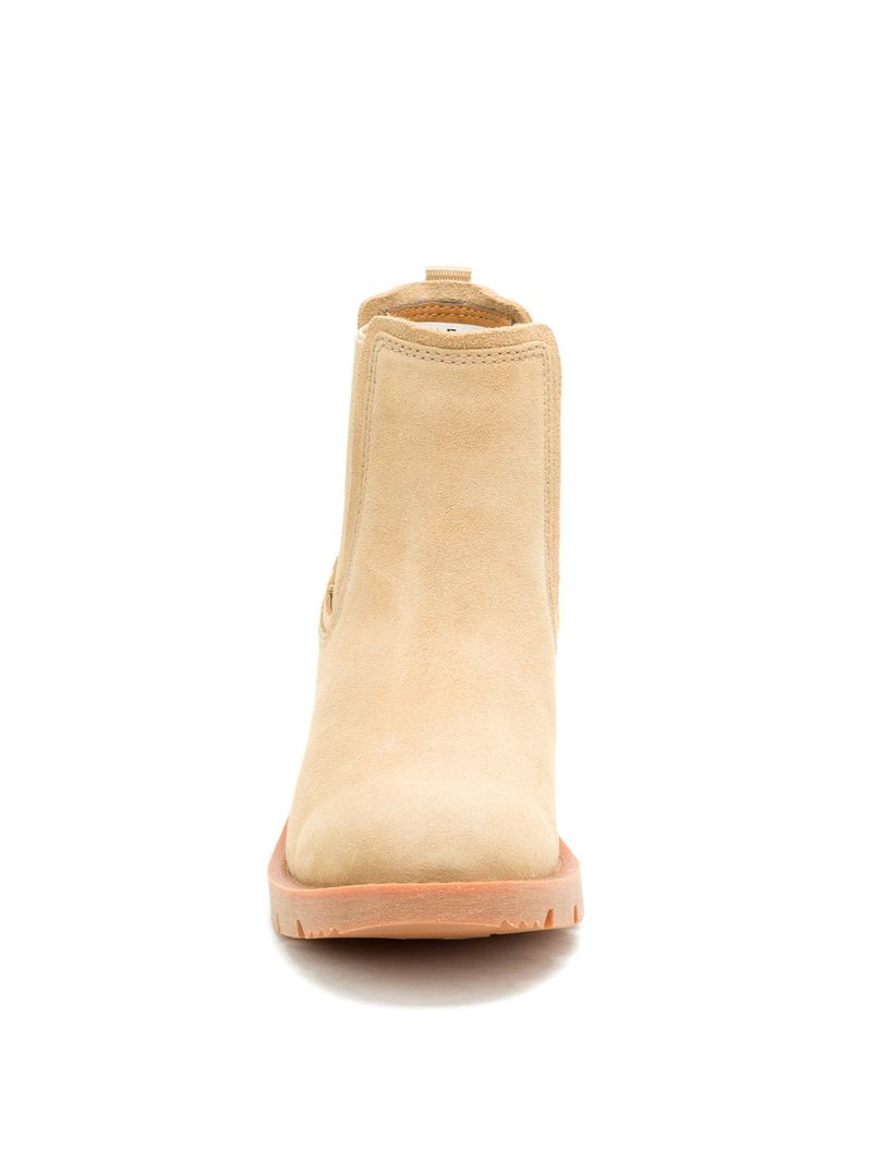 Botin-de-Cuero-Mujer-Chealsea-Crema-Cat