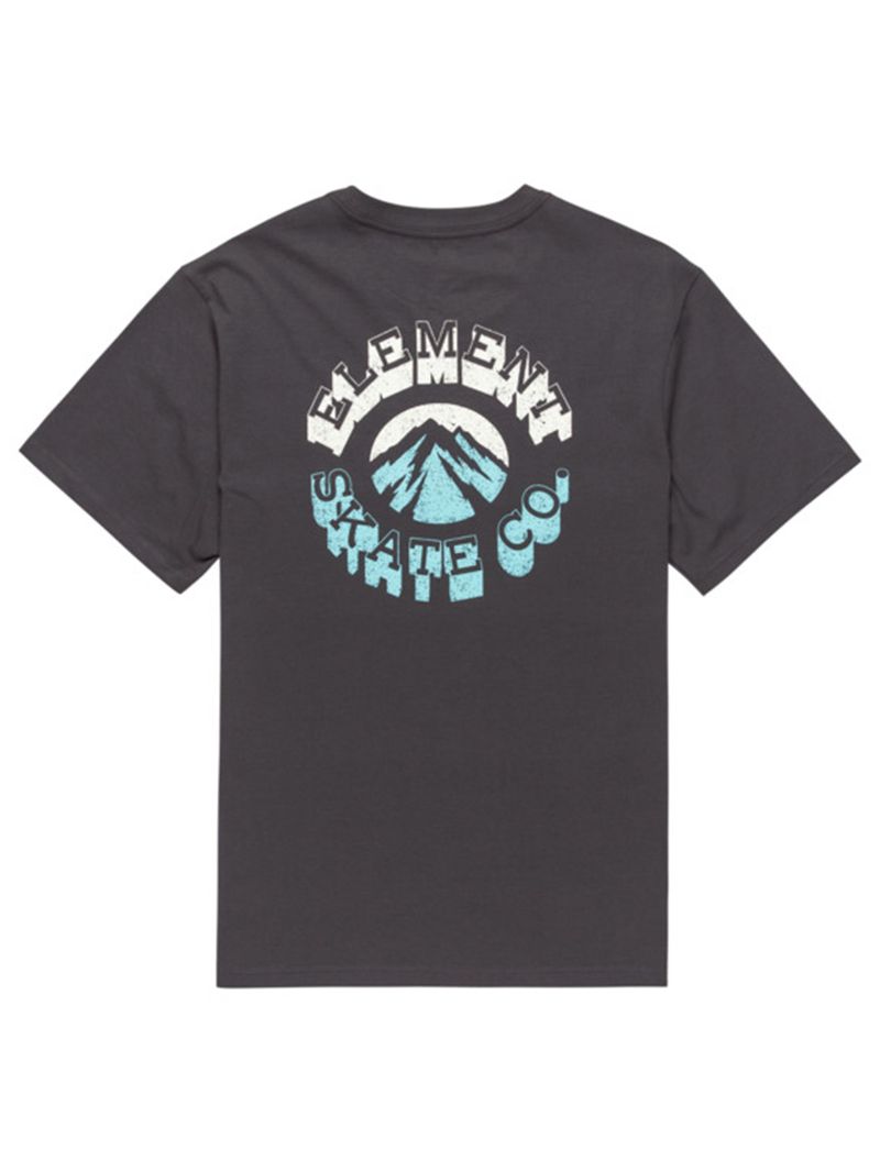 Polera-Manga-Corta-Hombre-Ambition-Negra-Element
