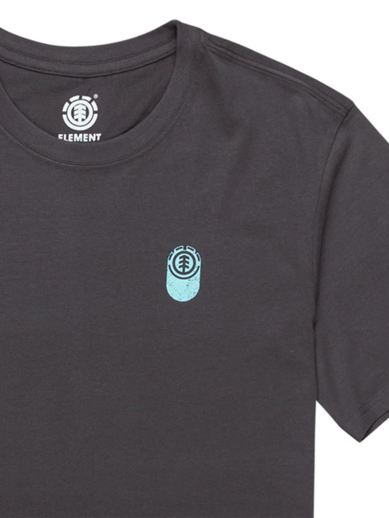 Polera-Manga-Corta-Hombre-Ambition-Negra-Element