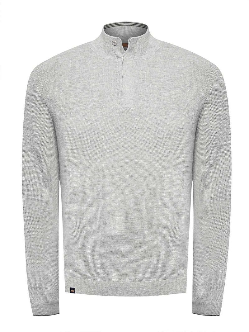 Sweater-Lana-Mercerizada-Hombre-Lucca-Gris-Rockford