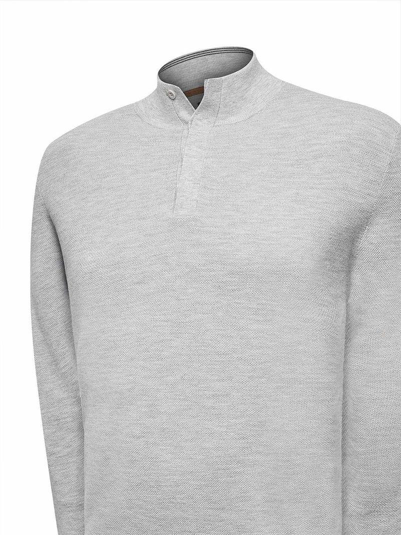 Sweater-Lana-Mercerizada-Hombre-Lucca-Gris-Rockford