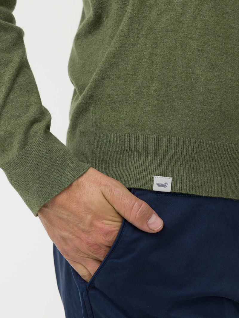 Sweater-Fibras-Recicladas-Hombre-Angriv-Verde-Rockford