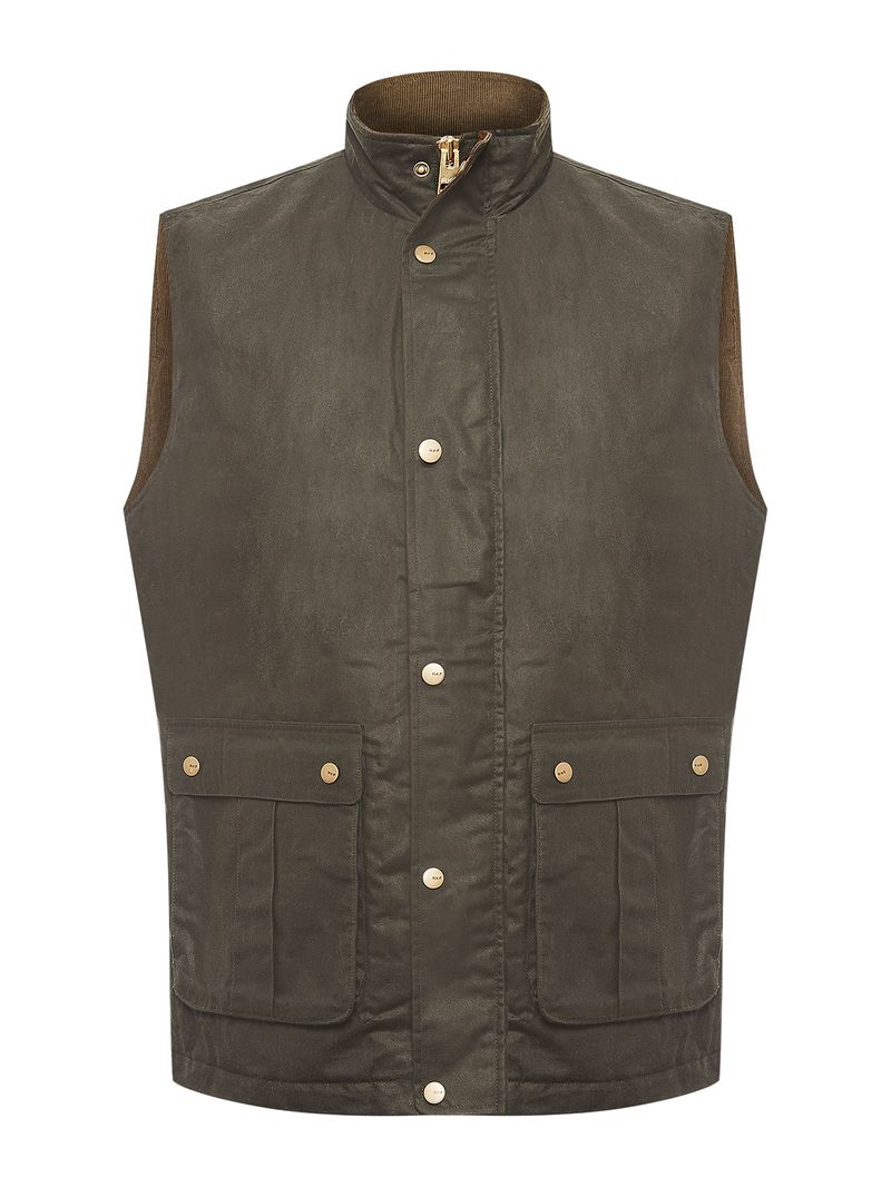 Chaqueta-Algodon-Encerado-Hombre-WAX-Verde-Rockford