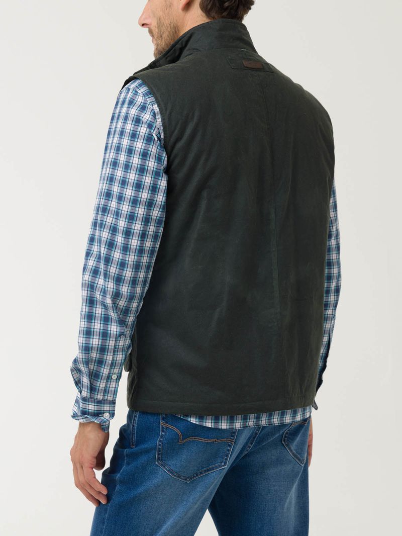 Chaqueta-Algodon-Encerado-Hombre-WAX-Verde-Rockford