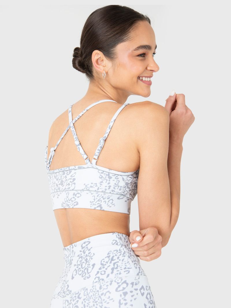 Peto Mujer Piping Leopardo Bsoul