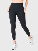Calza Mujer Mid-Rise Negro Bsoul