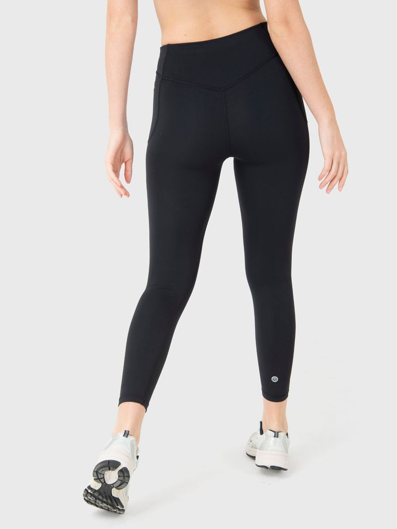 Calza Mujer Mid-Rise Negro Bsoul
