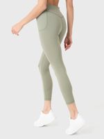 Calza Mujer Mid-Rise Verde Bsoul