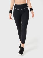 Calza-Mujer-Piping-Ankle-Negro-Bsoul