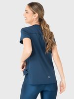 Polera-Mujer-V-Neck-Azul-Bsoul