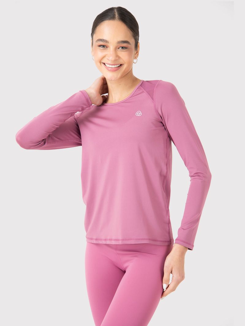 Polera-Mujer-First-Layer-Mesh-Rosado-Bsoul