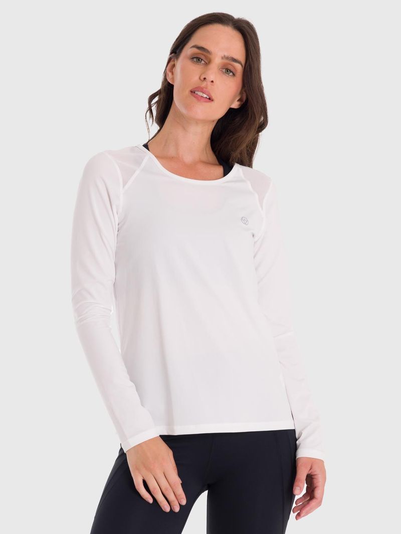 Polera-Mujer-First-Layer-Mesh-Blanca-Bsoul