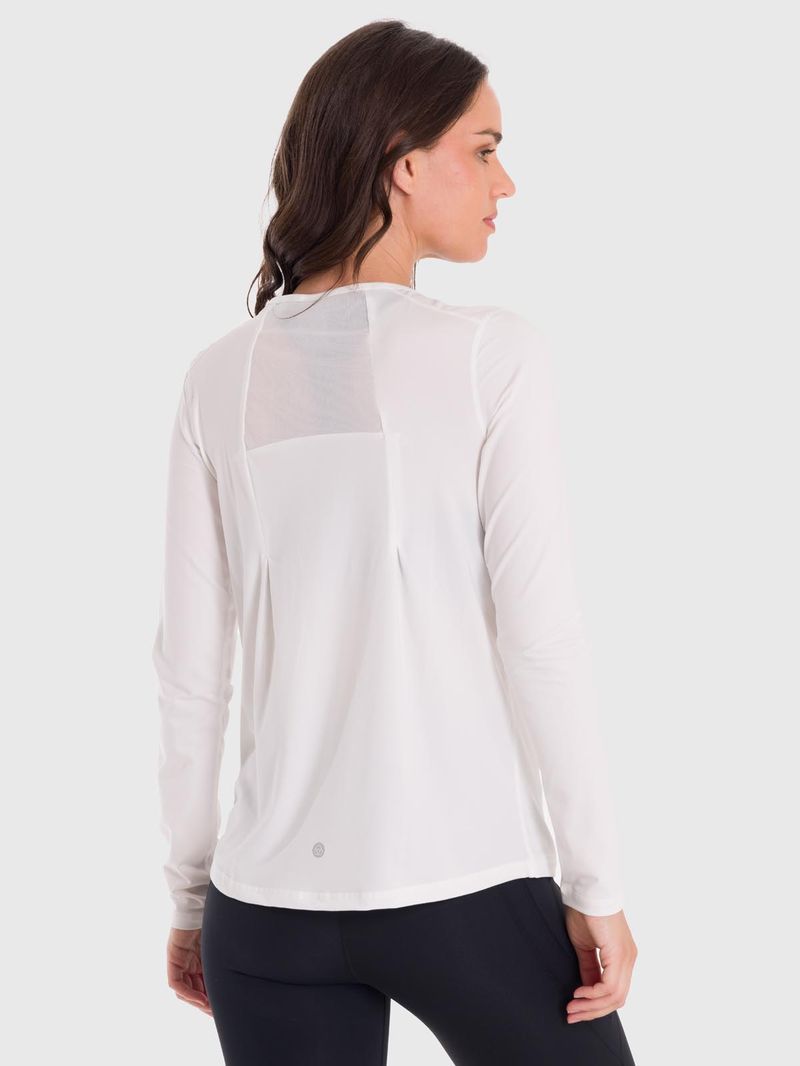Polera-Mujer-First-Layer-Mesh-Blanca-Bsoul