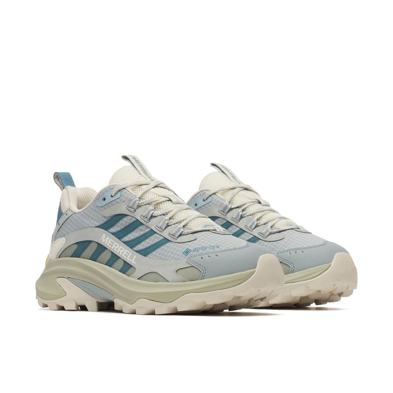 Zapatilla Mujer Moab Speed 2 Gtx Celeste Merrell