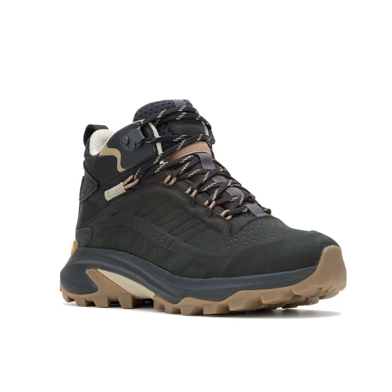 Botin Mujer Moab Speed 2 Ltr Mid Wp Negro Merrell