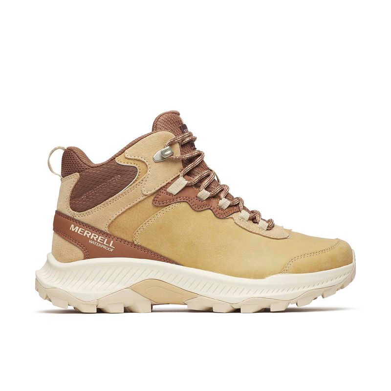 Botin-Mujer-Speed-Strike-2-Ltr-Mid-Wp-Beige-Merrell