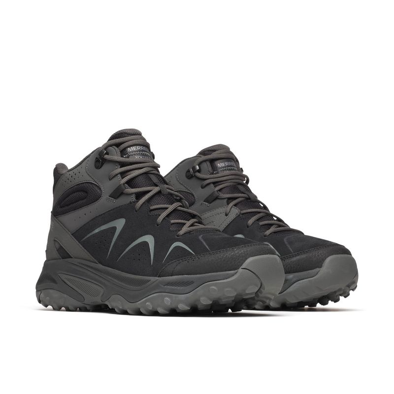 Botin Hombre Yokota 3 Mid Wp Negro Merrell