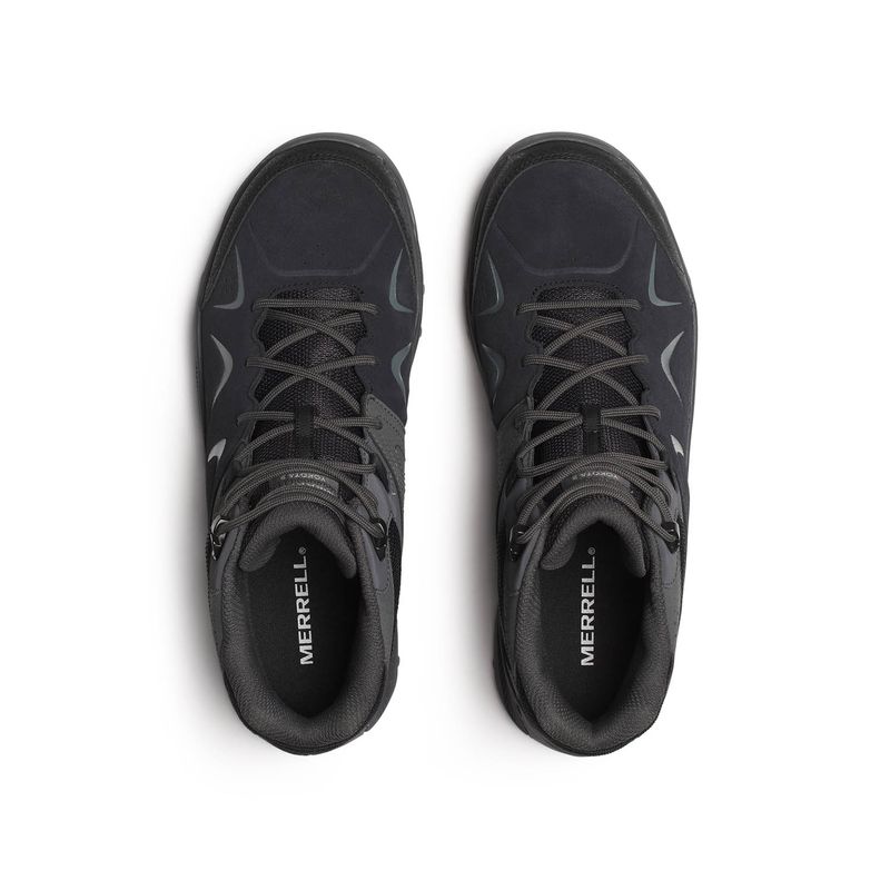 Botin Hombre Yokota 3 Mid Wp Negro Merrell