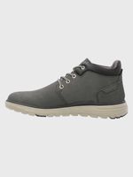 Botin Cuero William Gris Hush Puppies