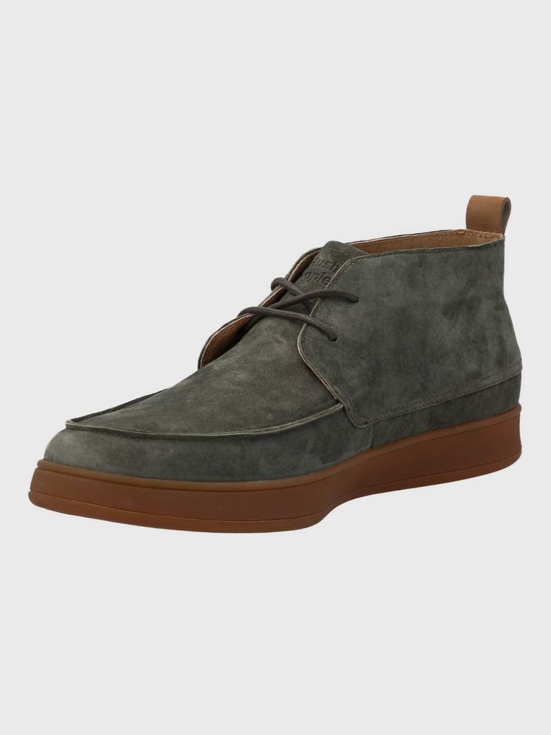 Botin Cuero Hombre Darwin HP Verde Hush Puppies