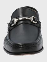 Mocasin Cuero Italiano Spello Negro Hush Puppies