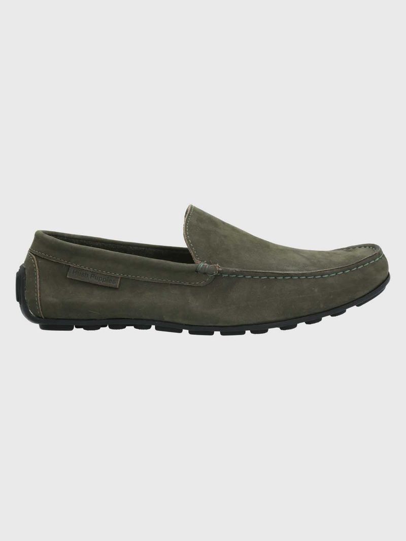 Mocasin-Cuero-Hombre-Blumenau-Verde