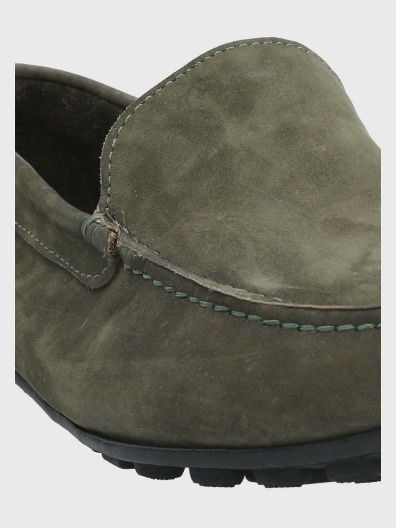 Mocasin-Cuero-Hombre-Blumenau-Verde