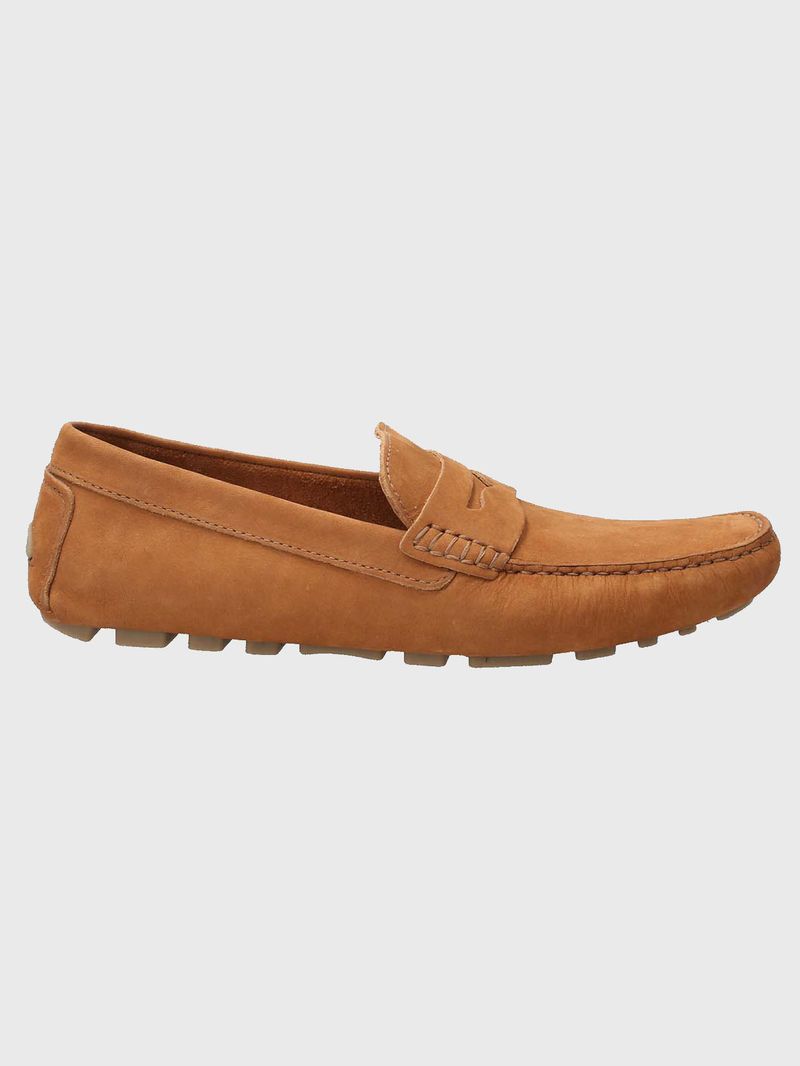 Mocasin-Cuero-Hombre-Lotus