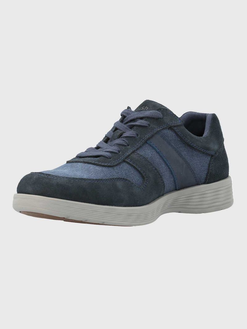 Zapatilla-Cuero-Hombre-Spinal-Wave-Azul-Hush-Puppies