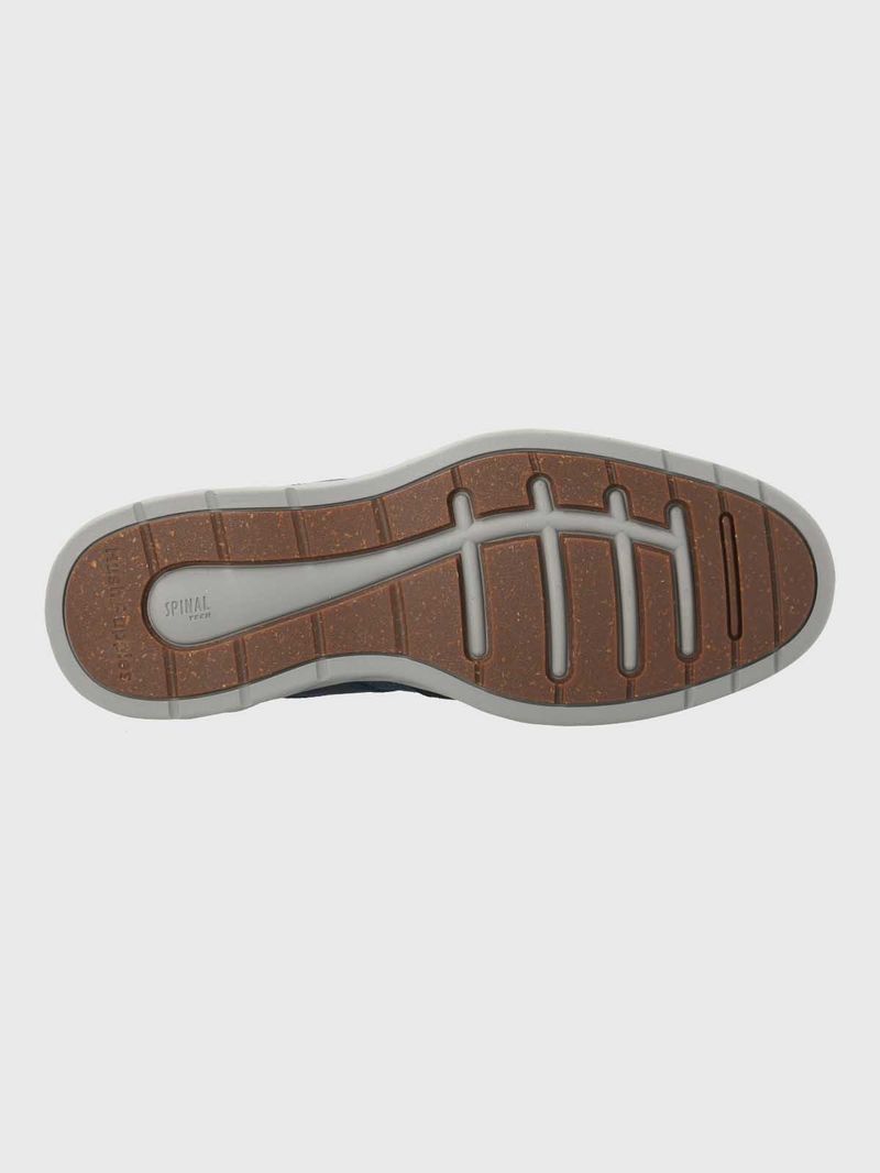 Zapatilla-Cuero-Hombre-Spinal-Wave-Azul-Hush-Puppies
