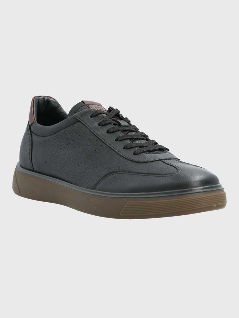 Zapatilla-Cuero-Hombre-Bloor-Negra-Hush-Puppies